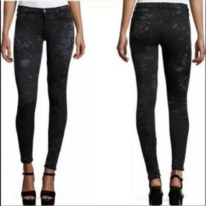 J Brand shat glass skinny jeans, size 27